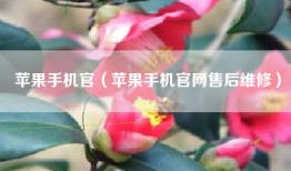 苹果手机官（苹果手机官网售后维修）